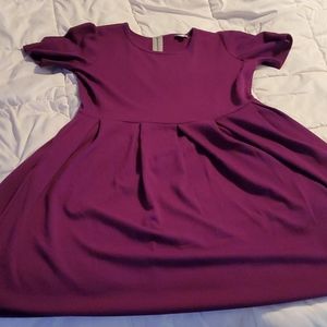 Purple solid amelia lularoe